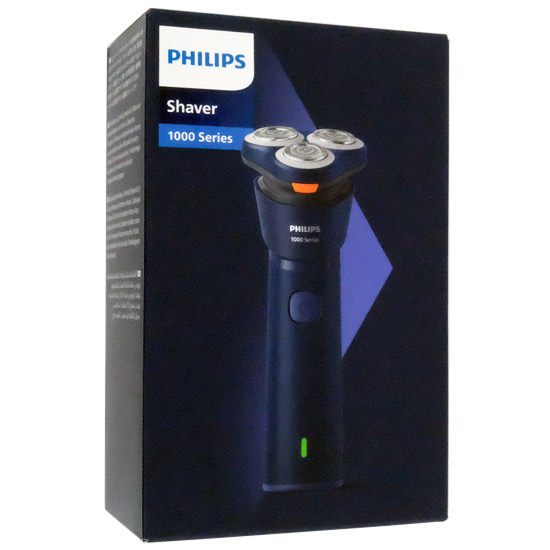 【中古】PHILIPS　メンズシェーバー 1000シリーズ　S1881/00　アジュールブルー　未使用