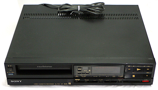 【中古】SONY　ベータビデオデッキ SL-F101