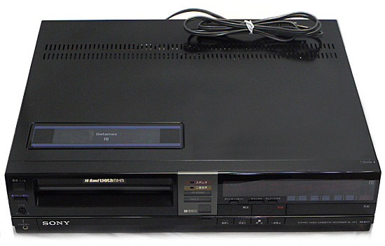 【中古】SONY　ベータビデオデッキ SL-HF3