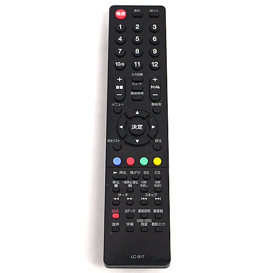 【中古】ORION　テレビ用リモコン LC-017