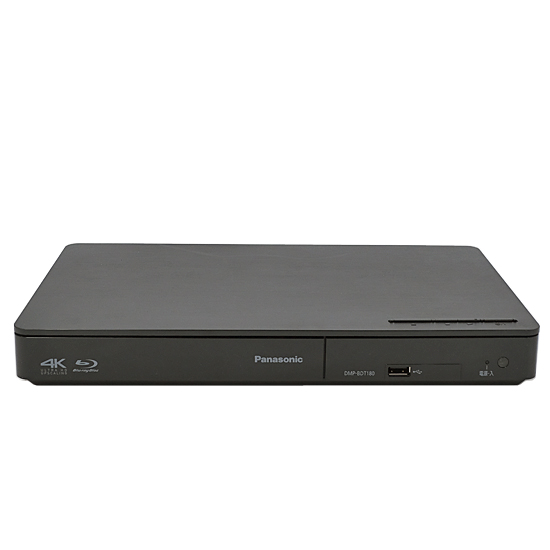 【中古】Panasonic　ブルーレイディスクプレーヤー DMP-BDT180-K