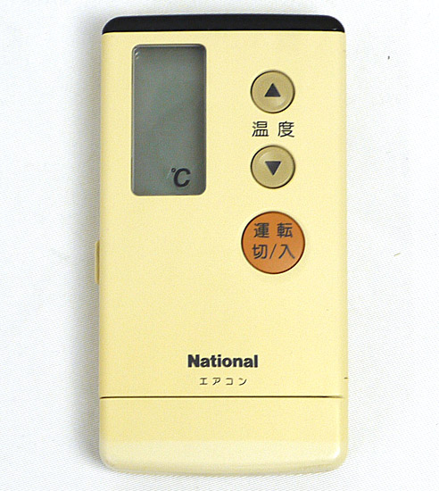 【中古】National　エアコンリモコン A75C577
