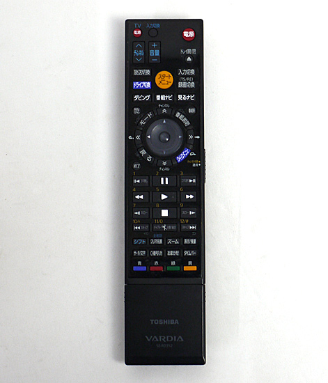 【中古】TOSHIBA製　HDD&DVDレコーダー用リモコン SE-R0352