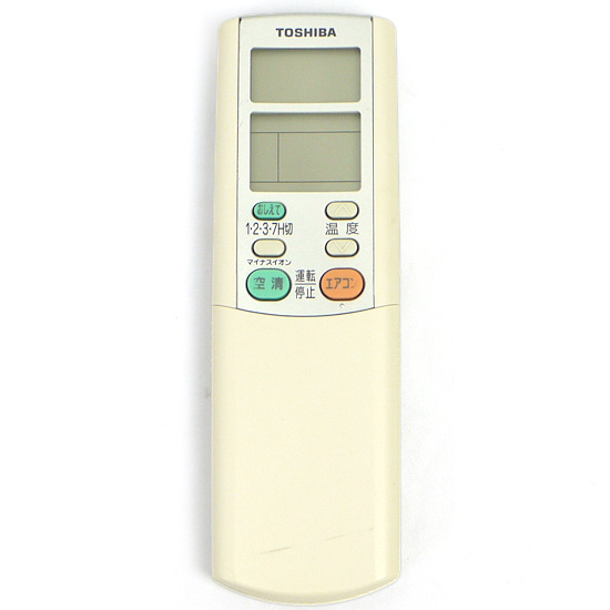【中古】TOSHIBA　エアコンリモコン WH-F1Y