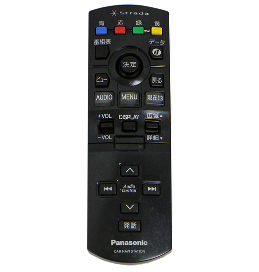 【中古】Panasonic　カーナビ用リモコン　YEFX9996531