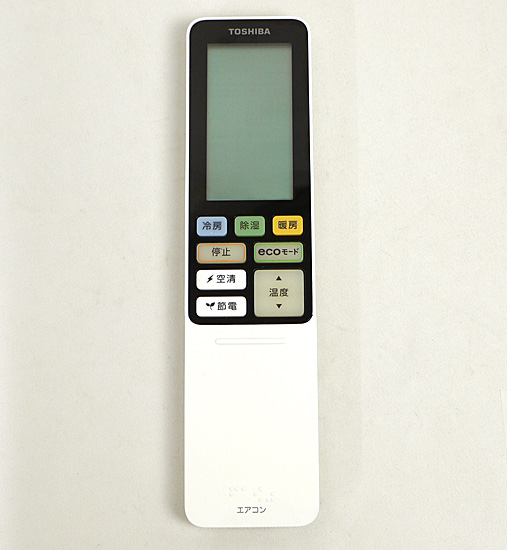 【中古】TOSHIBA　エアコンリモコン WH-RA02SJ
