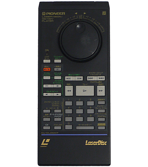 【中古】Pioneer　LDリモコン CU-CLD007