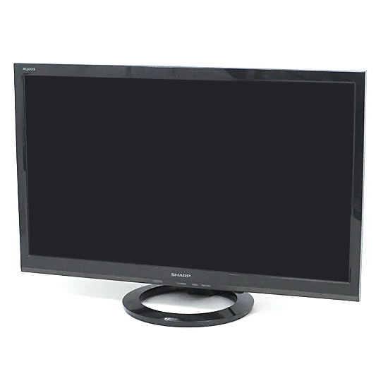 【中古】SHARP　24型 LED液晶テレビ AQUOS LC-24K30-B