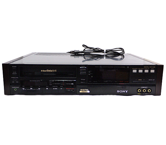 【中古】SONY　ベータビデオデッキ SL-HF501D