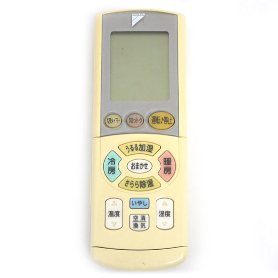 【中古】DAIKIN　エアコンリモコン ARC444A4