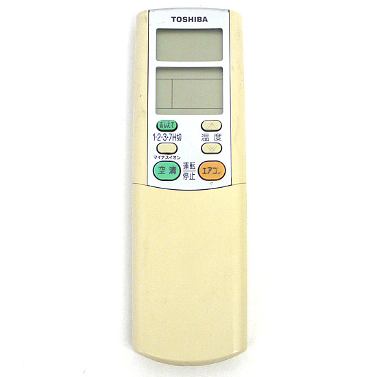 【中古】TOSHIBA　エアコンリモコン WH-F1Y