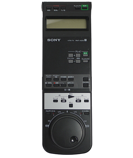 【中古】SONY　ベータビデオデッキ用リモコン RMT-A200