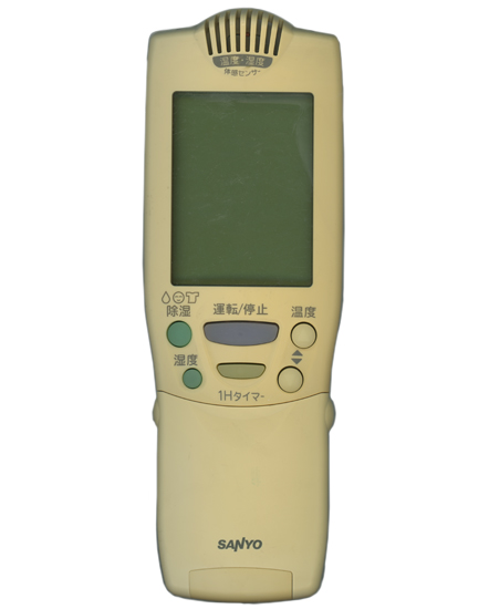 【中古】SANYO製　エアコンリモコン　RCS-EH1