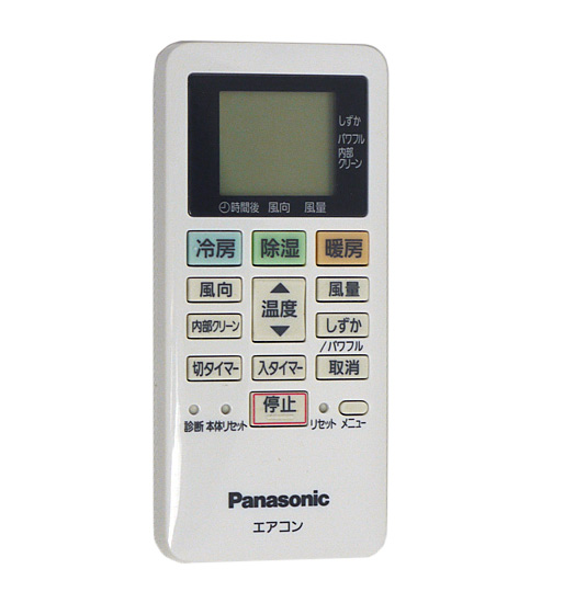 【中古】Panasonic　エアコンリモコン　ACXA75C02280