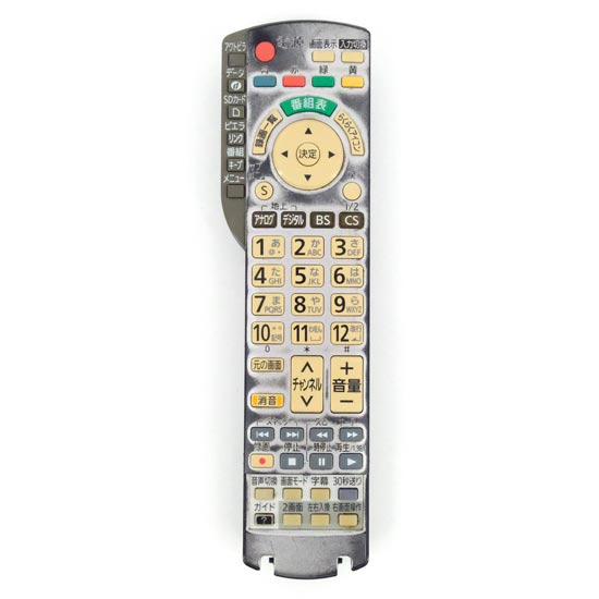 【中古】Panasonic　液晶テレビ用リモコン　N2QAYB000443　訳あり