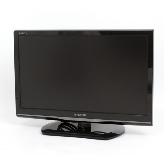 【中古】SHARP　19型 液晶テレビ AQUOS LC-19K90-B　リモコンなし