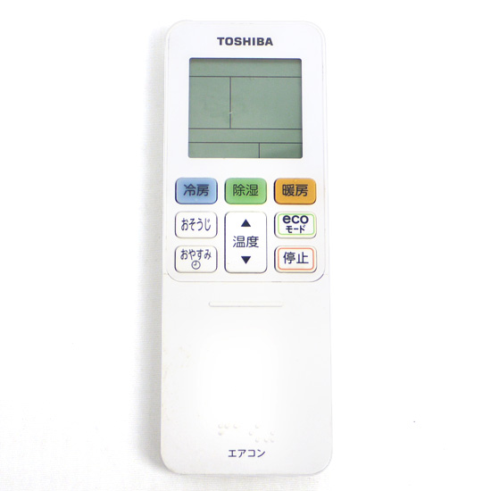 【中古】TOSHIBA　エアコンリモコン WH-TA03EJ