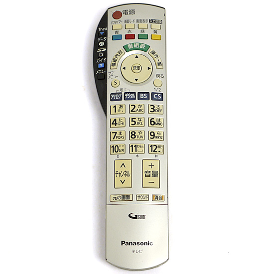 【中古】Panasonic　液晶テレビ用リモコン　EUR7660Z20