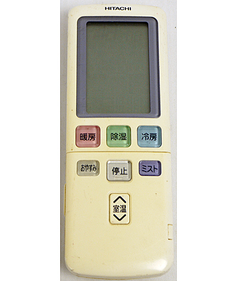 【中古】HITACHI　エアコンリモコン RAR-4K4