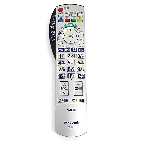 【中古】Panasonic　液晶テレビ用リモコン　EUR7667Z20