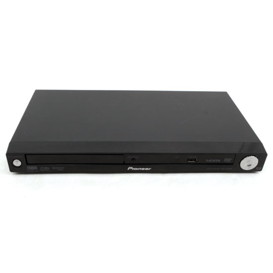 【中古】PIONEER製 DVDプレーヤー USB、HDMI対応 DV-220V リモコンなし
