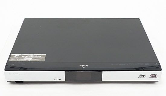 【中古】SHARP　AQUOS ブルーレイディスクレコーダー BD-HDW70　リモコンなし