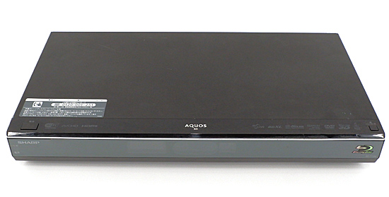【中古】SHARP　AQUOS ブルーレイディスクレコーダー BD-T1100　リモコンなし