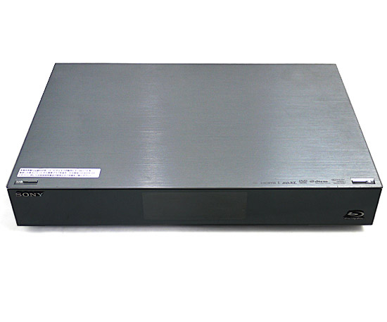 【中古】SONY　ブルーレイディスクレコーダー BDZ-AX2700T　リモコンなし