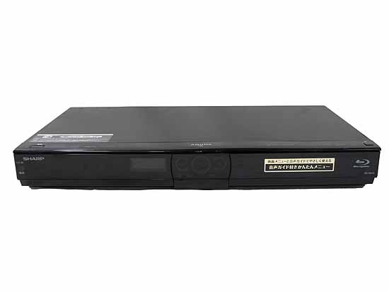 【中古】SHARP　AQUOS ブルーレイディスクレコーダー BD-W515　リモコンなし