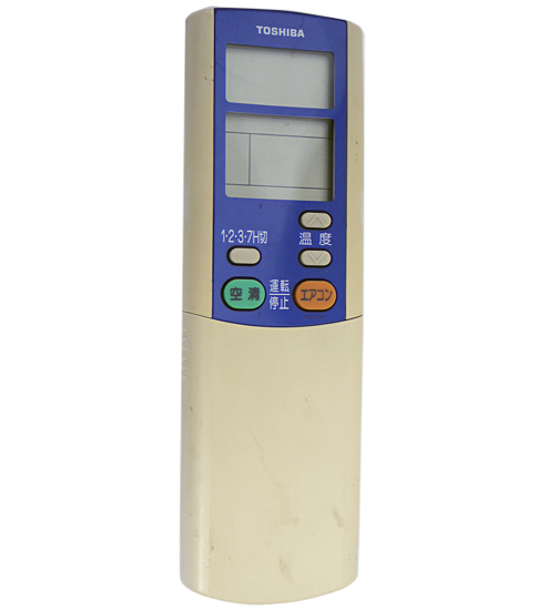 【中古】TOSHIBA　エアコンリモコン WH-F1L