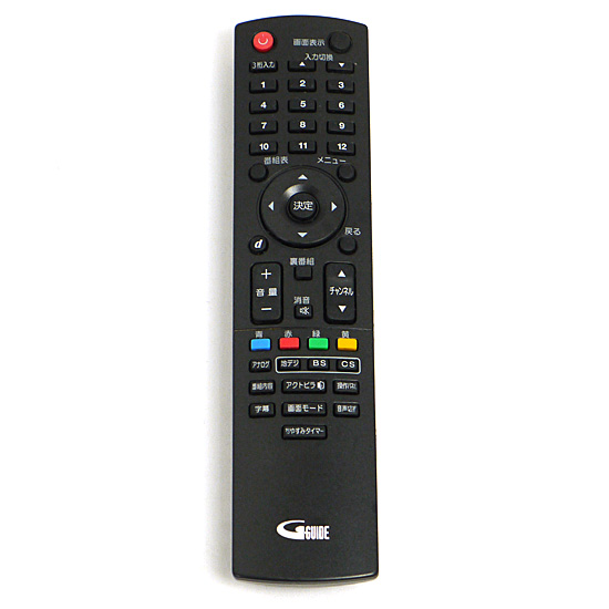 【中古】DX BROADTEC　テレビリモコン　NH200UD