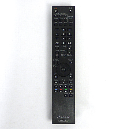 【中古】Pioneer　ブルーレイプレーヤーリモコン VXX3377