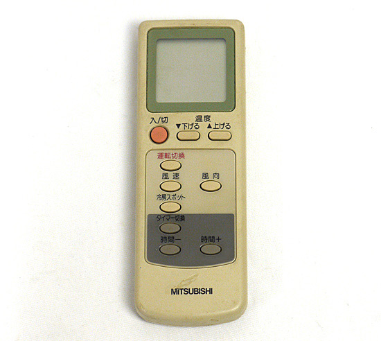 【中古】三菱電機　エアコンリモコン EG61