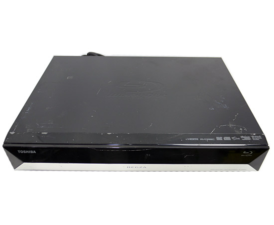 【中古】東芝　REGZA ブルーレイディスクレコーダー RD-BR600　リモコンなし　本体いたみ