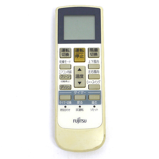 【中古】FUJITSU　エアコンリモコン　AR-RAA2J