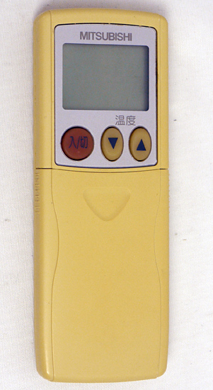 【中古】三菱電機　エアコンリモコン KG31