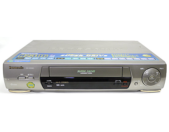 【中古】Panasonic　VHSハイファイビデオ　NV-H230G