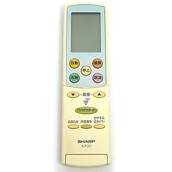 【中古】SHARP　エアコンリモコン　A594JB