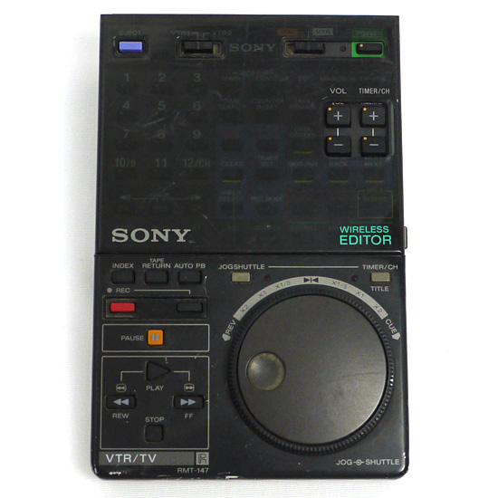 【中古】SONY　ビデオリモコン RMT-147
