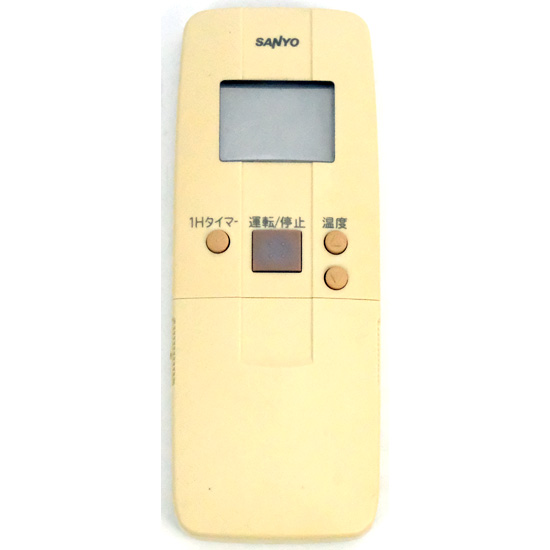 【中古】SANYO製　エアコンリモコン　RCS-LVR7A