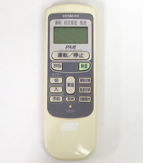 【中古】HITACHI　エアコンリモコン　RAR-2L2