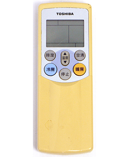 【中古】TOSHIBA　エアコンリモコン　WH-F09J