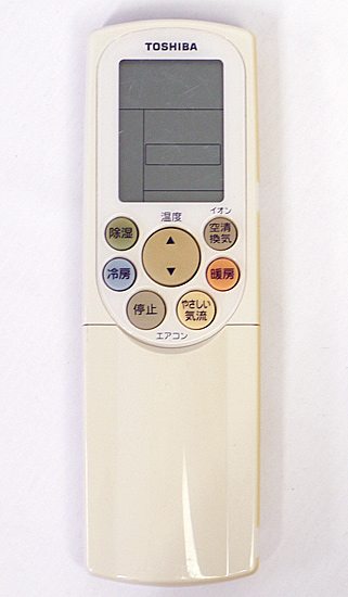 【中古】TOSHIBA　エアコンリモコン　WH-F1E