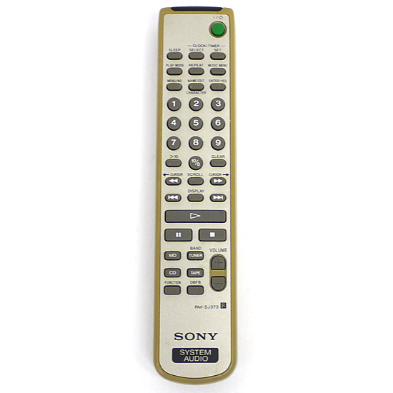 【中古】SONY　オーディオリモコン RM-SJ373