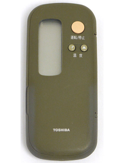 【中古】TOSHIBA　エアコンリモコン　WH-B1Y
