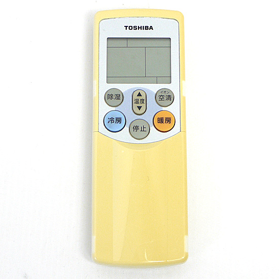 【中古】TOSHIBA　エアコンリモコン　WH-F06J