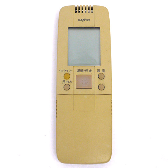 【中古】SANYO製　エアコンリモコン　RCS-VR8C