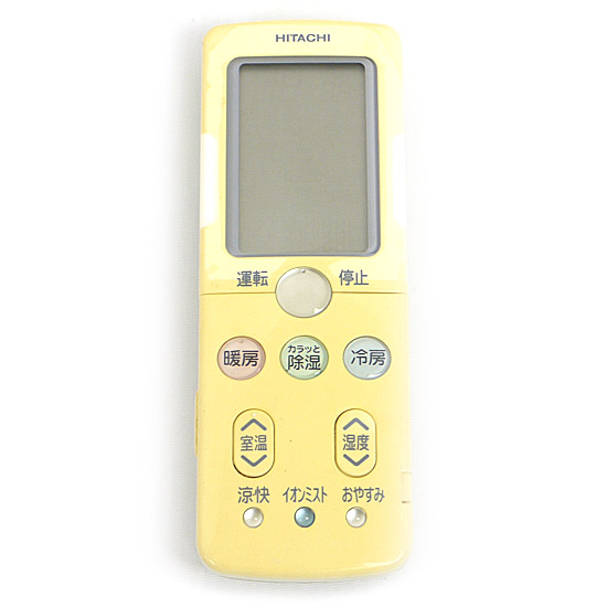 【中古】HITACHI　エアコンリモコン RAR-3R1