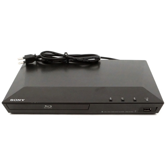 【中古】SONY　ブルーレイディスク/DVDプレーヤー　BDP-S1100　リモコンなし