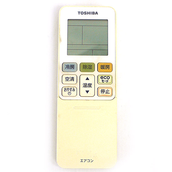 【中古】TOSHIBA　エアコンリモコン WH-TA04EJ1